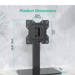 All New Universal Tv Stand Swivel 70” Small Tv For 3to43inches Tv 3 Height Adjustable Table Top