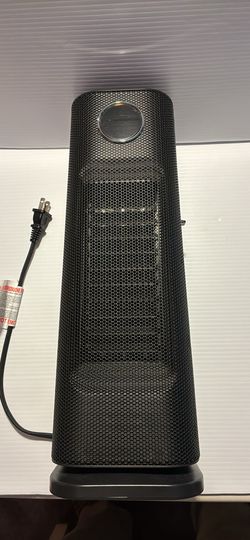 Tower Fan Heater 15 1/2 Inch Intertek W/remote New No Box