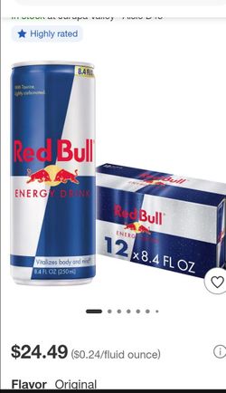 Red Bull Energy Drink 12-Pack 8.4 FL OZ