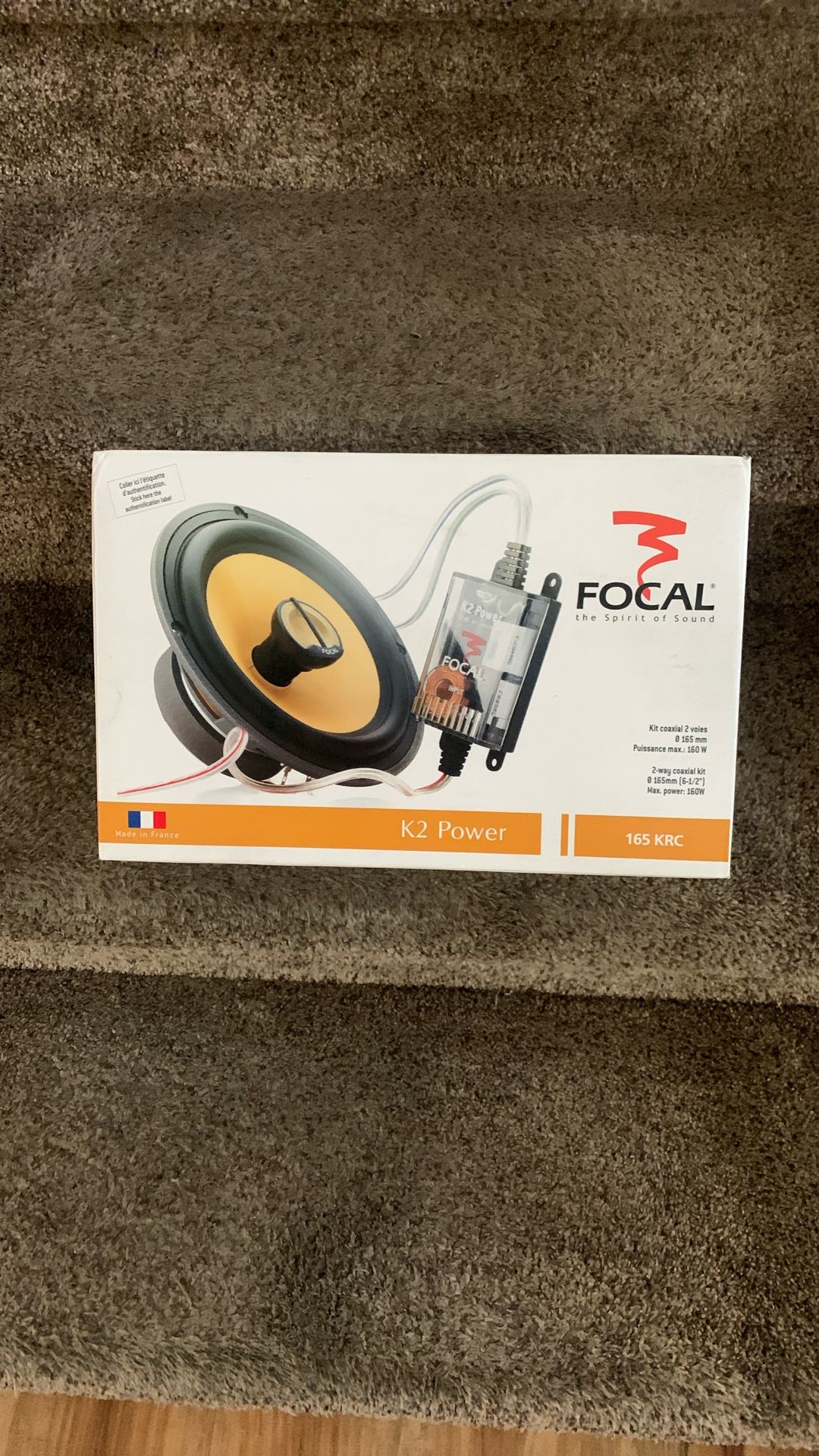 Focal K2 Power 165krc Coaxial Speakers