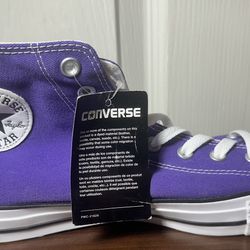Purple Converse All Star Pro Hi Men's 11