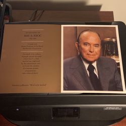 1984 McDonald’s in memory of Ray A Kroc