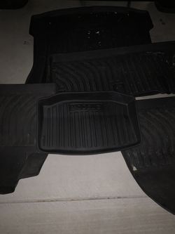 Tesla Laser cut all Weather Mats 2018-2020