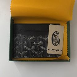 Goyard cardholder black
