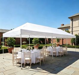 Transform Your Outdoor Events with a 10x30ft Pop-Up Canopy Tent!