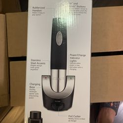 Selling New Cordless Wine Opener And Sealer