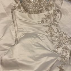 David’s bridal wedding dress 