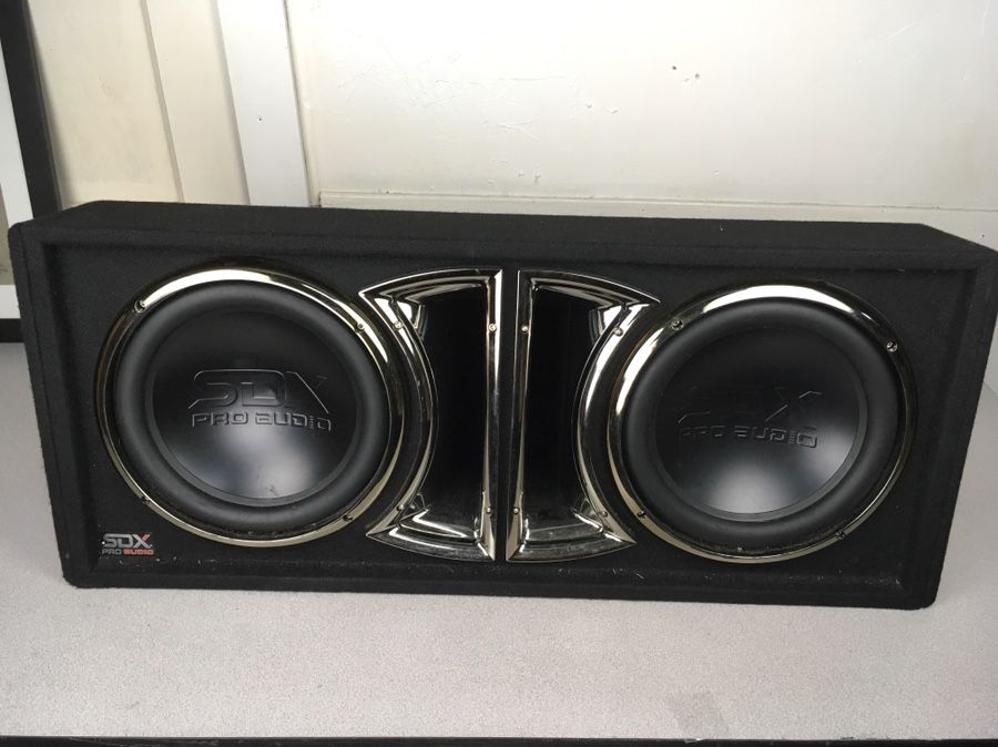SDX PRO Audio 2 12 inch in ported box