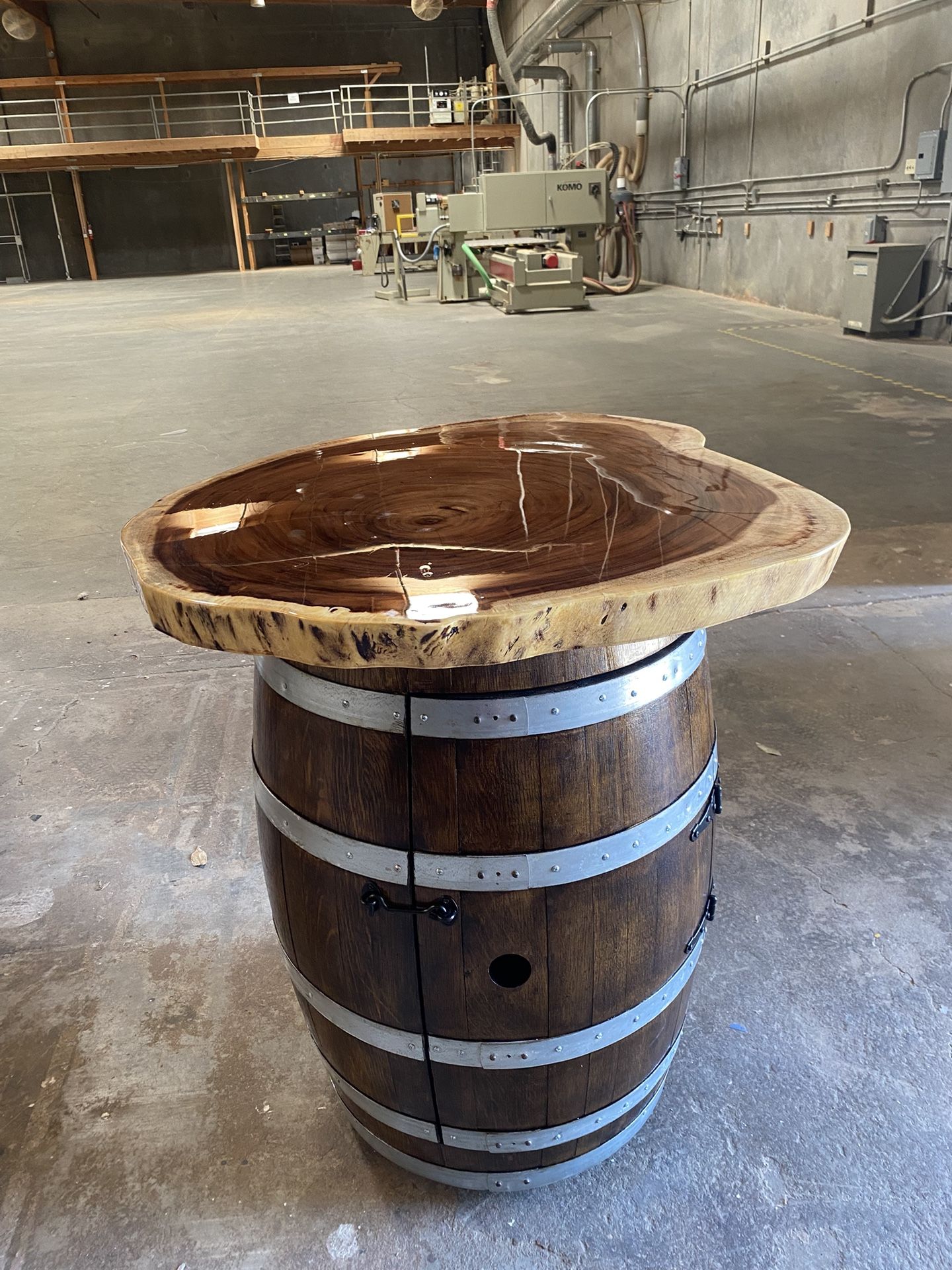 Barrel Epoxy Top