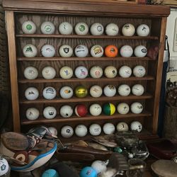 Golf Balls And Holders