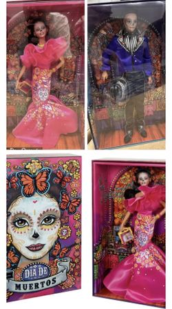 Barbie Dia De Los Muertos Set