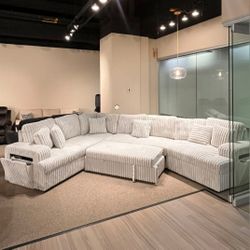 💥 Sectional Sofa Sleeper 💥 Furniture Queen Bedrooms, Dining Avail