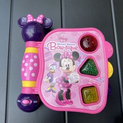 Disney MINNIE MOUSE BOW-TIQUE My First Learning Book with Lights and Sounds