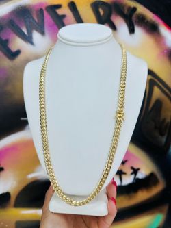 10k Solid Cuban Chain