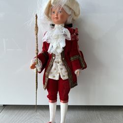 Vintage Male Doll - Victorina Style (14” Tall)