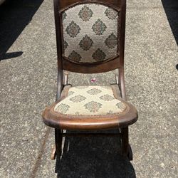 Small Wooden Rocking Chair 