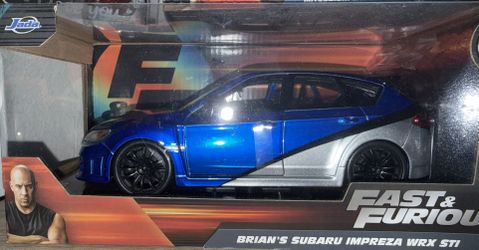 Fast And The Furious BRIAN'S SUBARU IMPREZA WRX STI