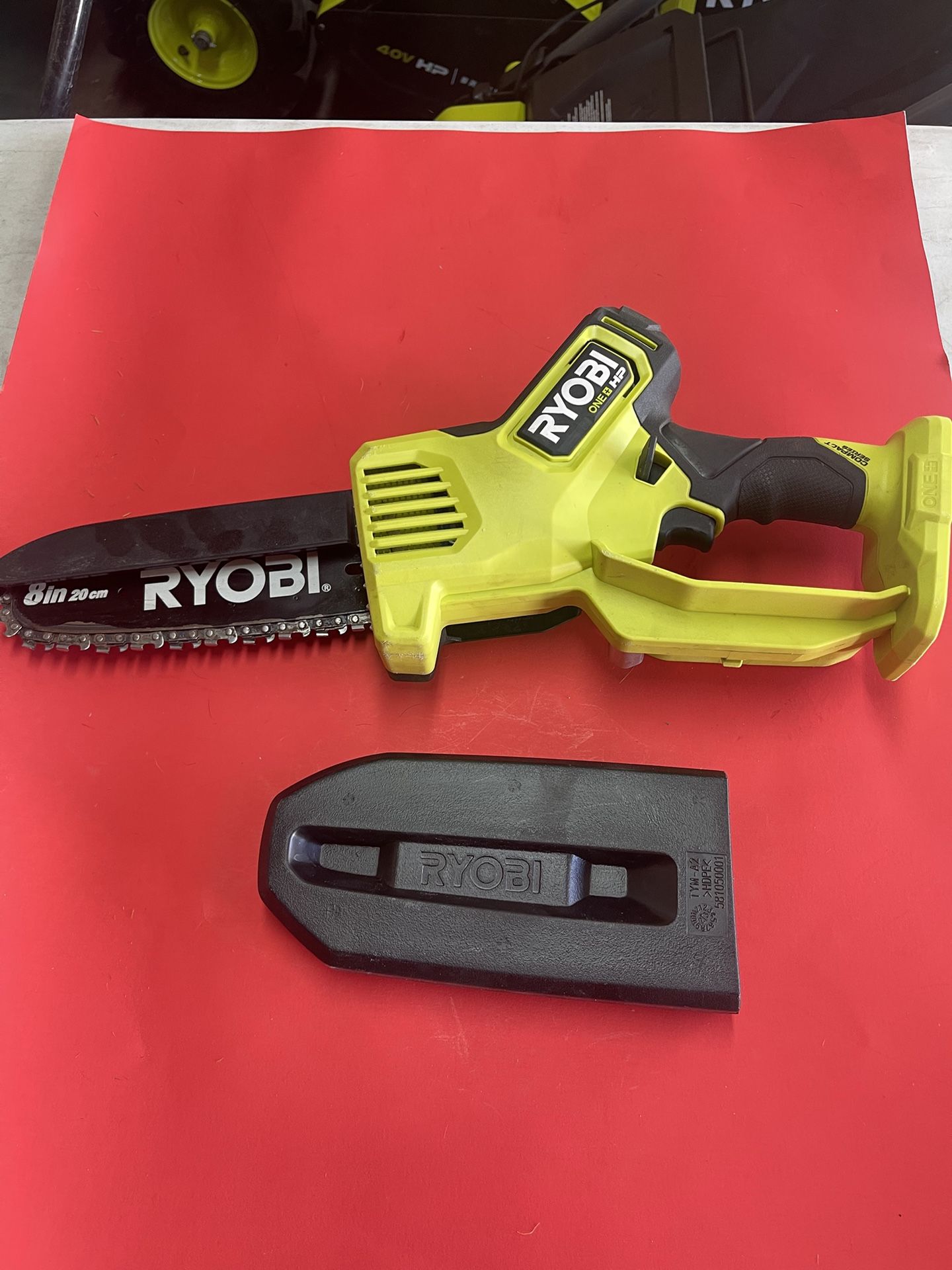 RYOBI ONE+ HP 18V Brushless 8 in. Battery Compact Pruning Mini Chainsaw