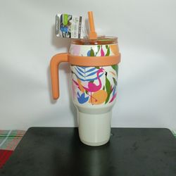 Reduce 40oz Cold 1 Tumbler Mug – Tropical Flamingo Paradise
New With Tags! 