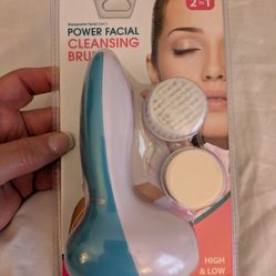 New Power Facial Cleaning Brush 2 In 1