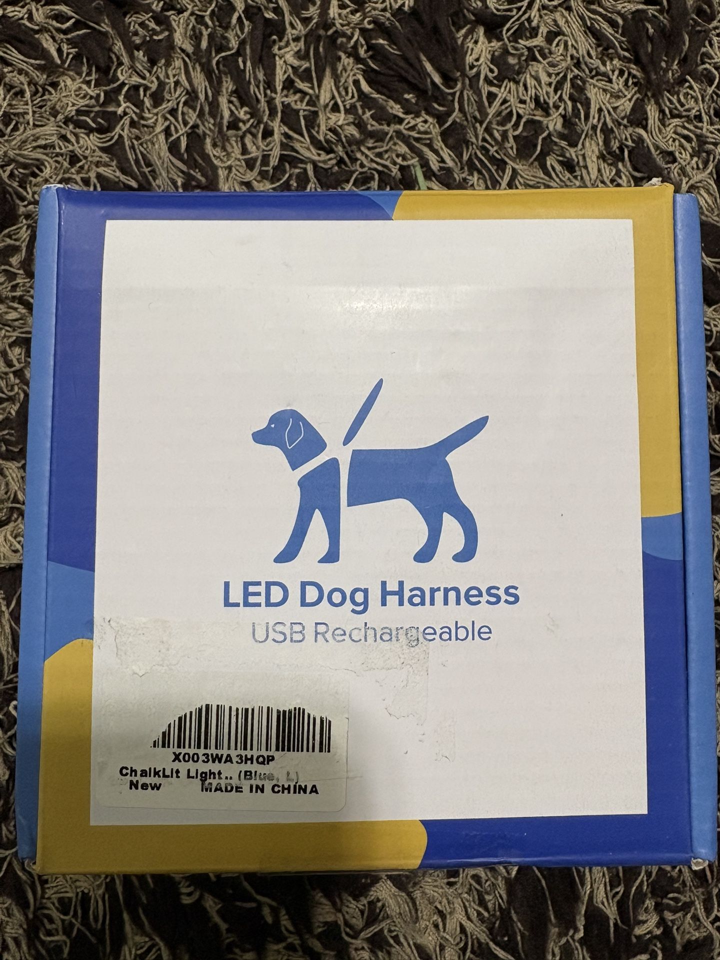 ChalkLit Light Up Dog Harness