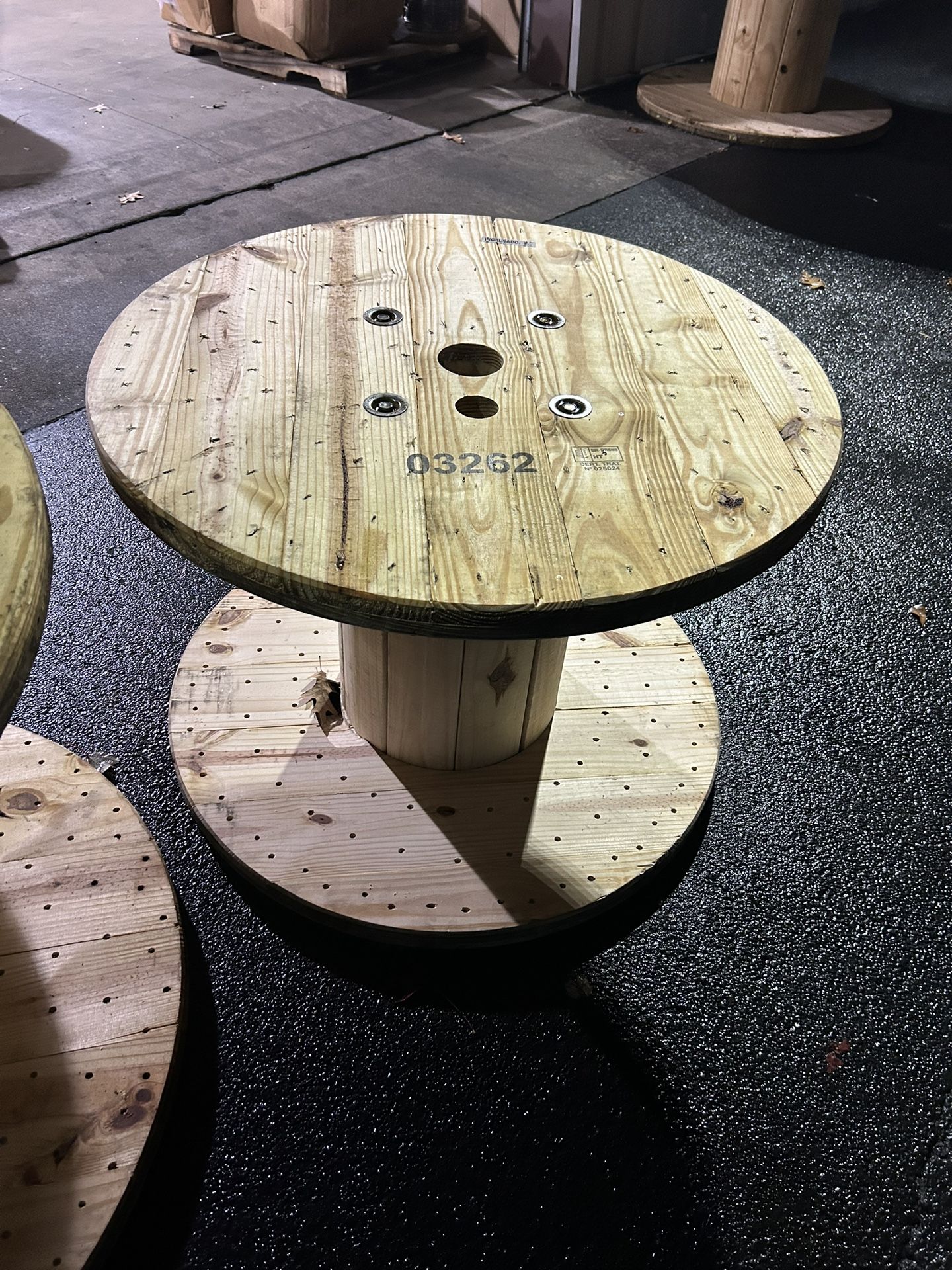 Wooden Wire Spools