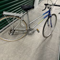 A schwinn World Sport Bike