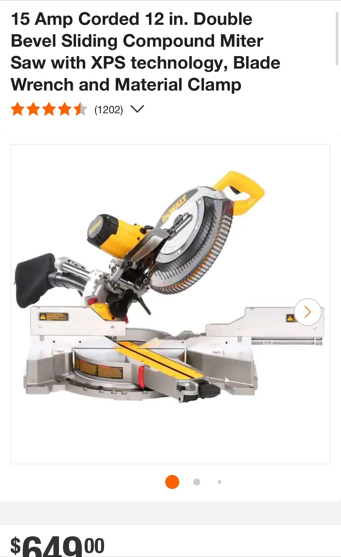 Double Bevel Saw