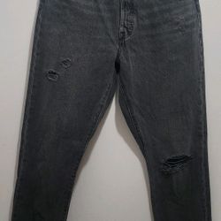 LEVI'S 501 S VINTAGE 2000 Big E Men's Premium Jeans Button Fly Skinny  W27xL28
