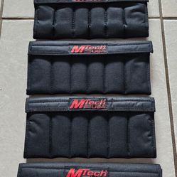 MTech 12-Knife Carry Case Black with Hook&Loop Closure Set Of 5 Never Used