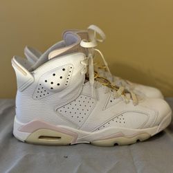 Women's Retro Air Jordan 6 "Gold Hoops"