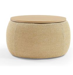 Modern Round Storage Coffee Table