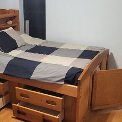 Full Size Captain Bed