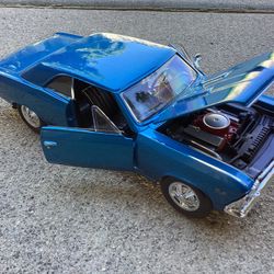 New Chevy Chevelle Metal Diecast Car Scale 1/24 (VALENCIA) $20