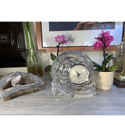 Lenox Crystal Clock 