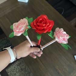 Flores Eternas Con Pluma