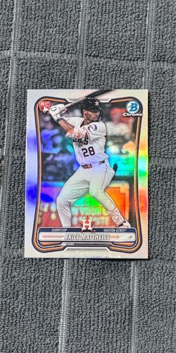 Houston Astros Brice Matthews Rookie SP Card