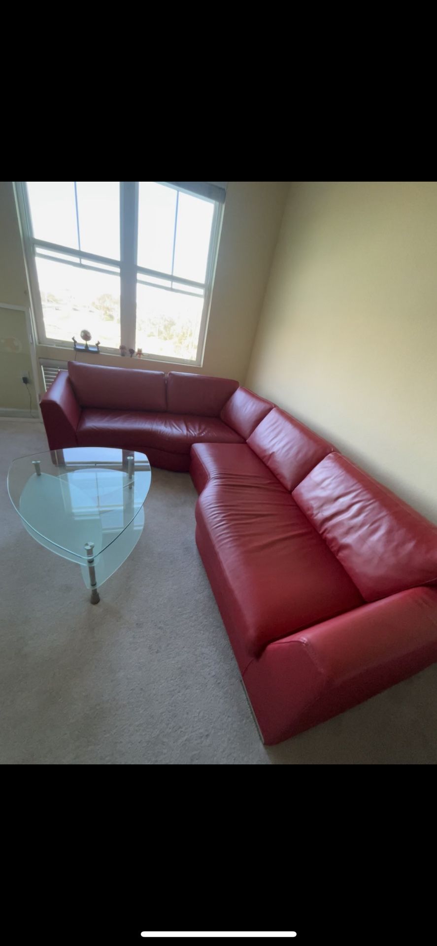 PIANCA SECTIONAL LUXURY LEATHER SOFA