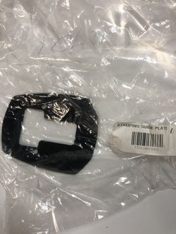 New reciprocating saw stamping plate