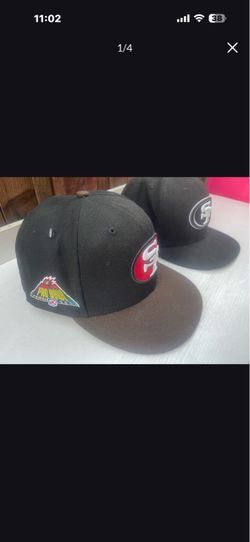 San Francisco 49ers hats both for 30 dls size 7  1/2