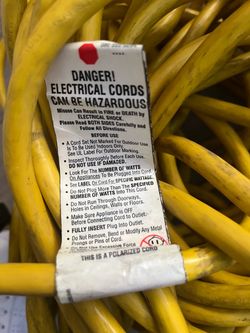 Extensión eléctrica 100 ft.