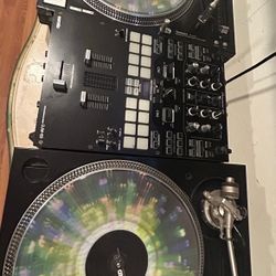 Turntables And Mixer