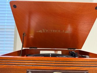 Victrola Record Player Turntable Console