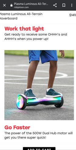 Plasma hoverboard online walmart