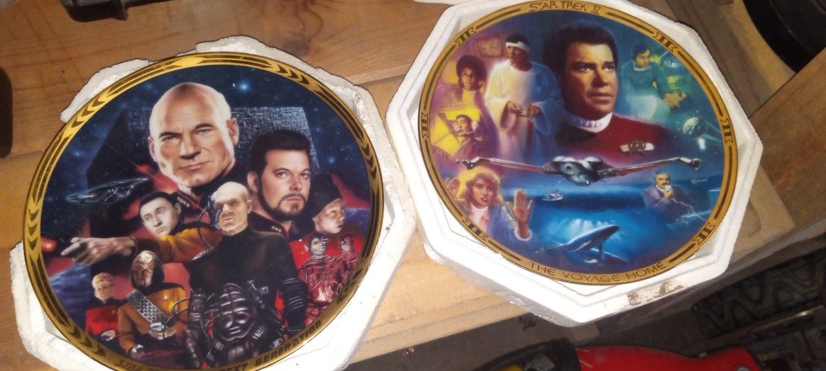 Collectible Star Trek Plates