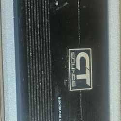Ct Sounds 700.1 Monoblock Amp