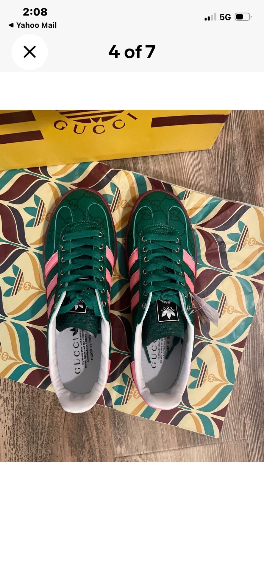 Gucci Adidas Gazelle