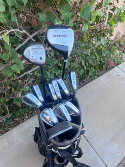 Men’s golf clubs set with a Sun Mountain golf bag
