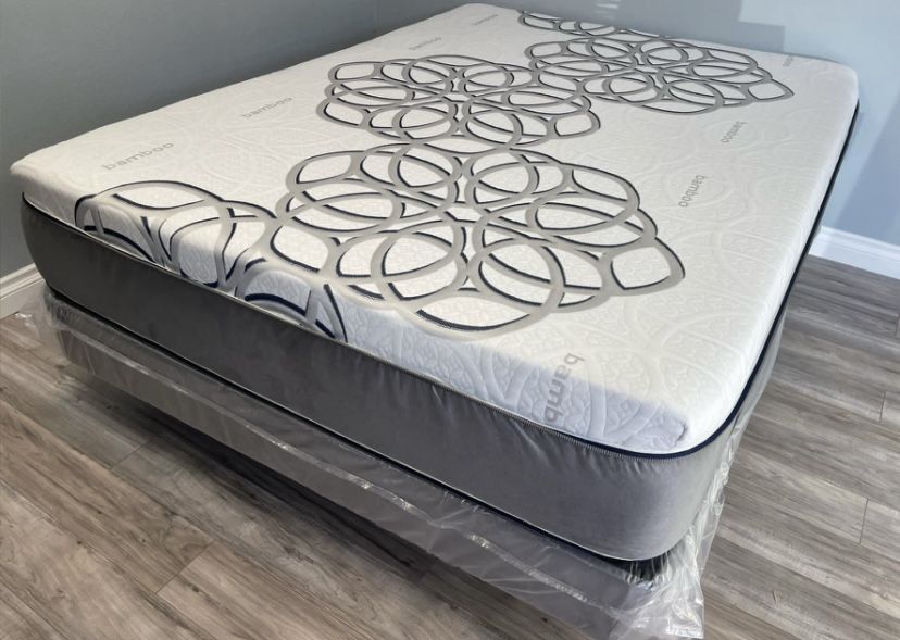 Full Sky Comfort Bamboo Cool Gel Memory Foamm Matres!