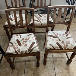 4-Antique Chairs